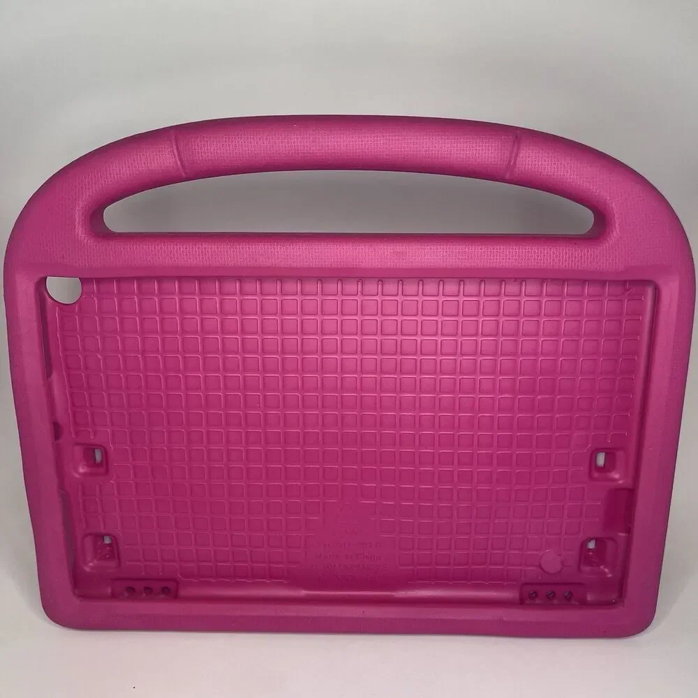 Kids Tablet Case 10 Inch EVA Foam Shockproof Pink with Handle Kickstand